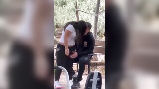 مصري صاحبته جامدة فشخ ياخدها  الجنينة ويقفش في طيزها وكسها xnxx arab